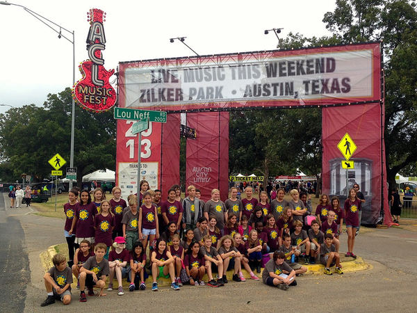 Barton Hills Choir at the 2013 Austin City Limits Music Festival